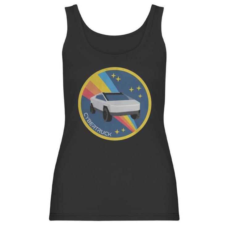 Cybertruck Mission Patch Women Tank Top