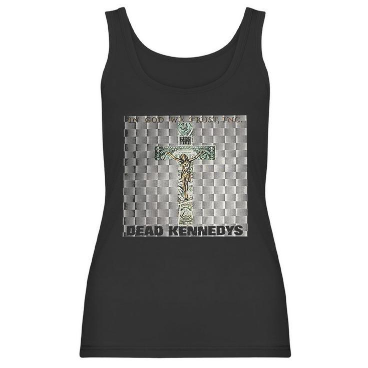 Dead Kennedys In God We Trust Women Tank Top