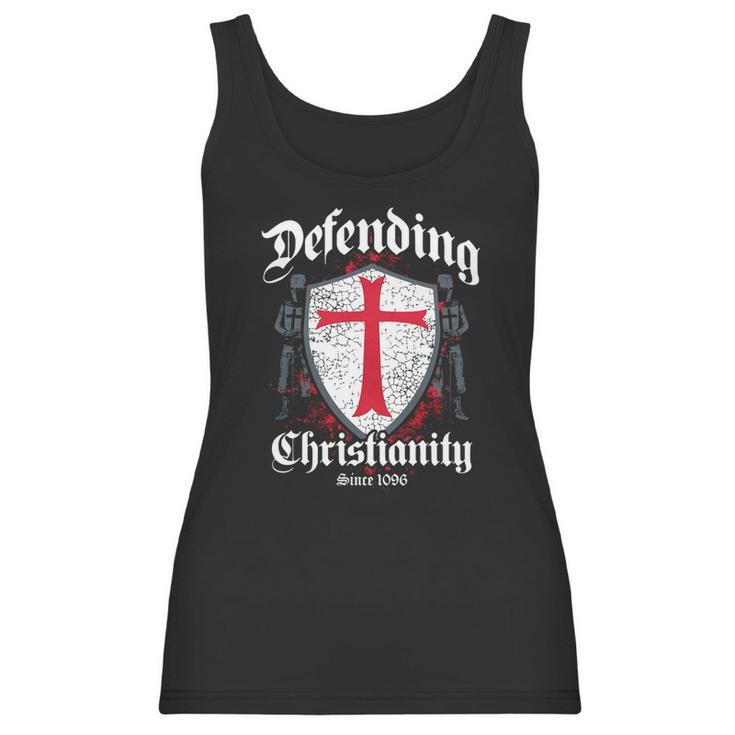 Defending Christianity - Christian Prayer Shirts Women Tank Top