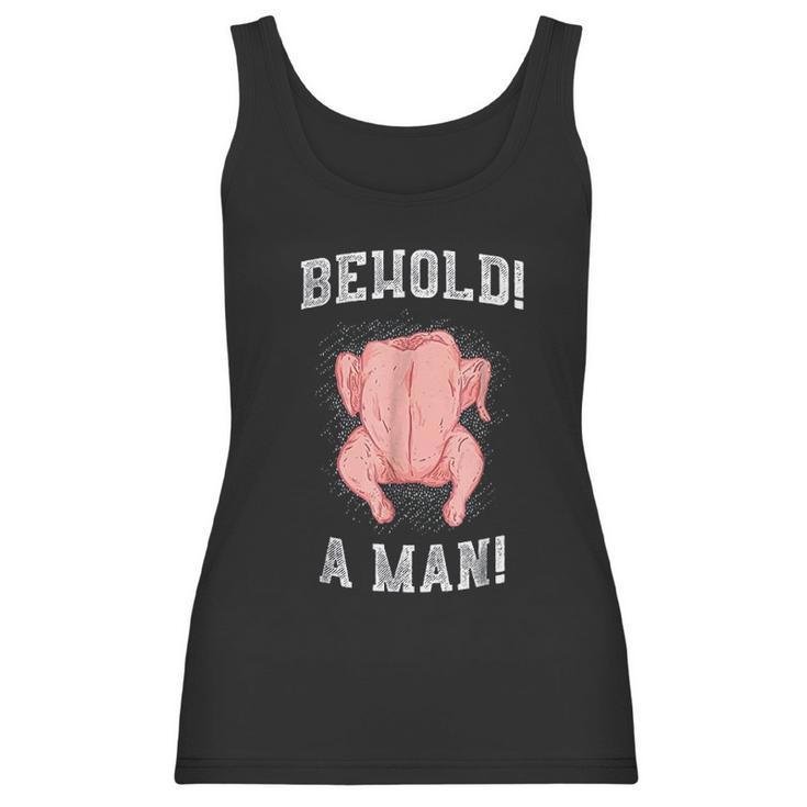 Diogenes Behold A Man  Chicken  Epic Philosophy Women Tank Top