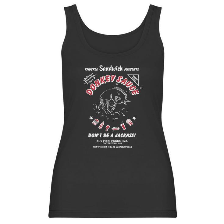 Donkey Sauce Art Women Tank Top