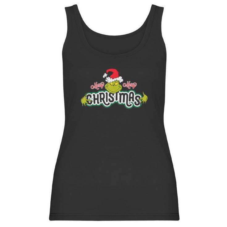 Dr Seuss Grinch Hugs Christmas Women Tank Top