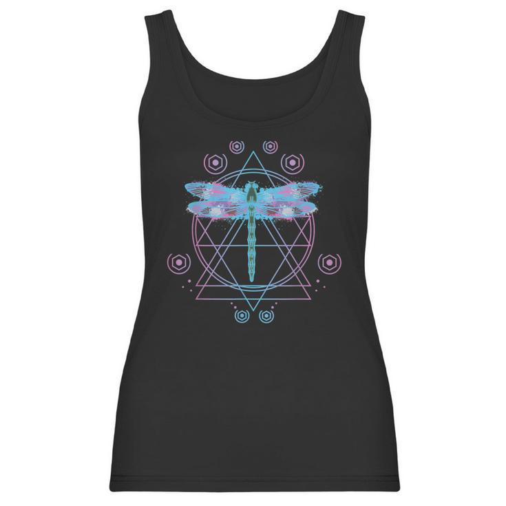 Dragonfly Pastel Goth - Soft Goth Aesthetic Clothes Occult Women Tank Top