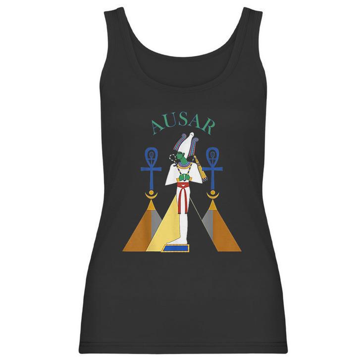 Egyptian God Osiris Ausar Kemet Kemetic Women Tank Top