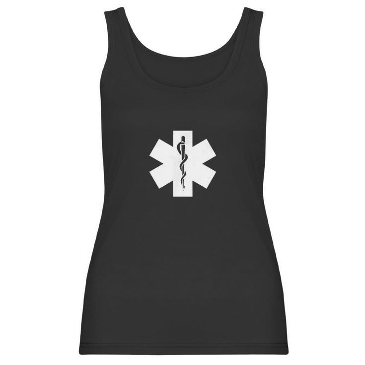 Ems Star Of Life Medevac Medic Nurse Emt Rescue Services Women Tank Top