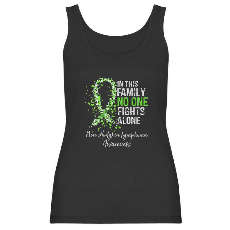 Womens In This Family No One Fights Alone Non-Hodgkin Lymphoma Women Tank Top