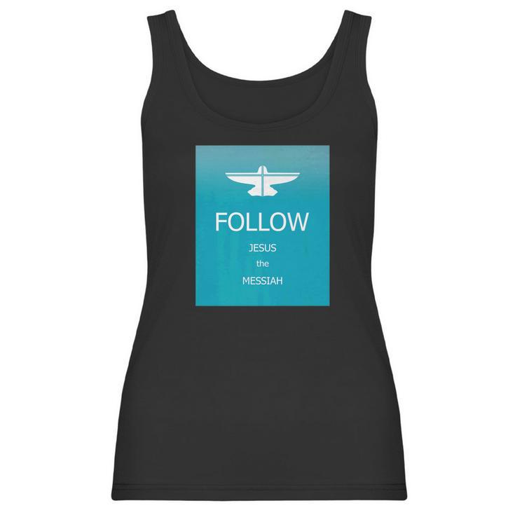 Follow Jesus Messiah Designer Women Tank Top