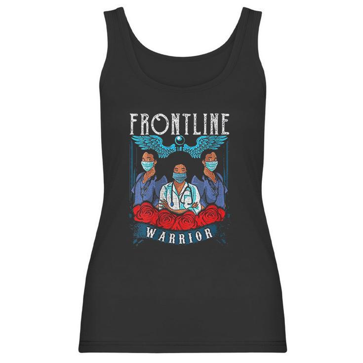 Frontline Warrior Proud Hero Black Nurse Superhero 2020 Women Tank Top