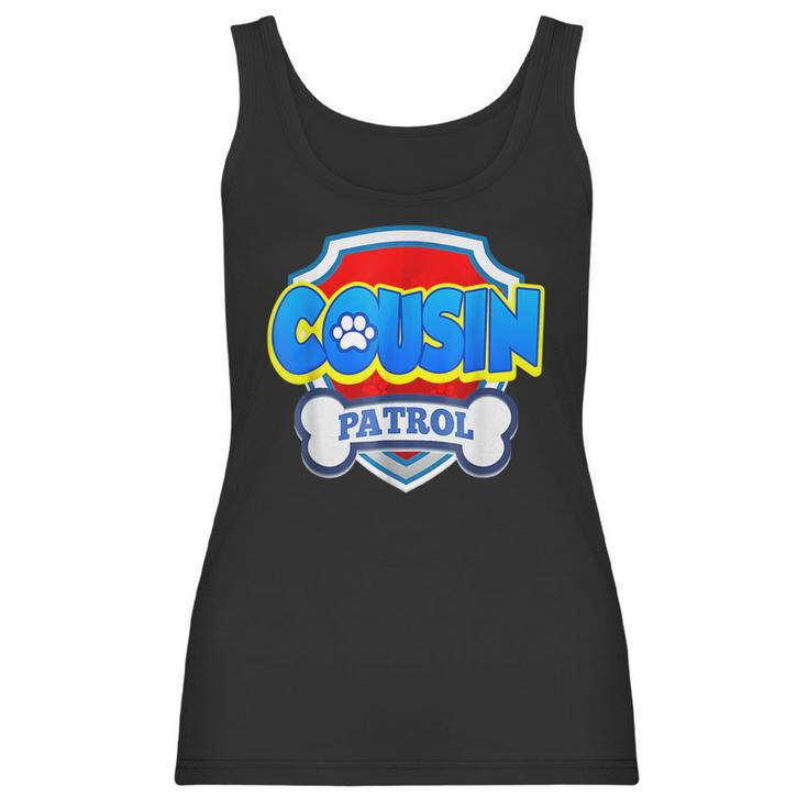 Funny Cousin Patrol - Dog Mom Dad For Men Women Women Tank Top