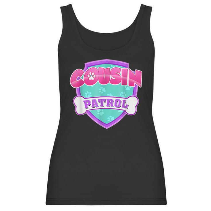 Funny Cousin Patrol - Dog Mom Dad For Men Women Women Tank Top