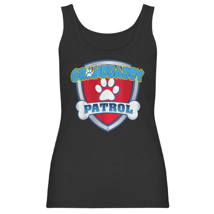 Funny Granddaddy Patrol - Dog Mom Dad For Men Women Women Tank Top