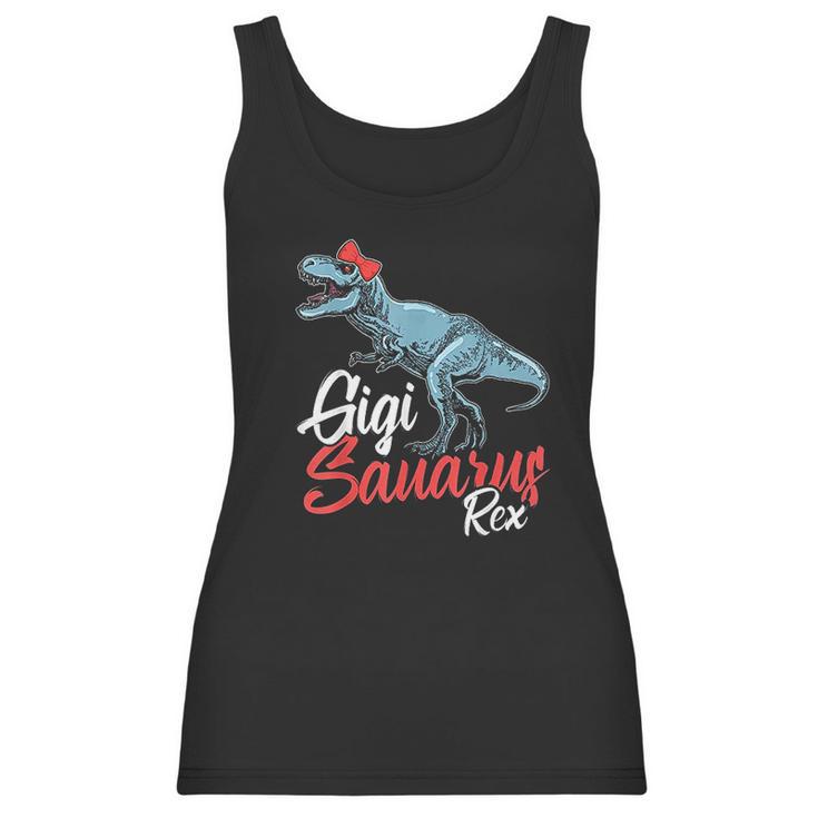 Funny Grandmother Gift Gigisaurus Trex Gigi Saurus Dinosaur Women Tank Top