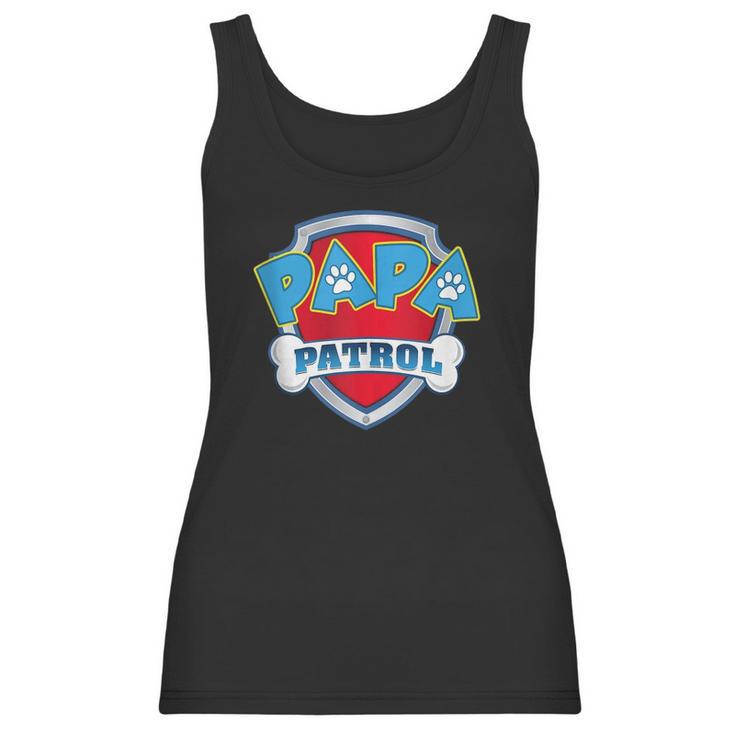 Funny Papa Patrol Men Women Women Tank Top