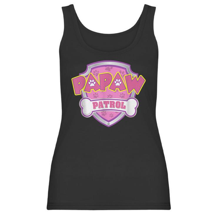 Funny Papaw Patrol - Dog Mom Dad For Men Women Women Tank Top