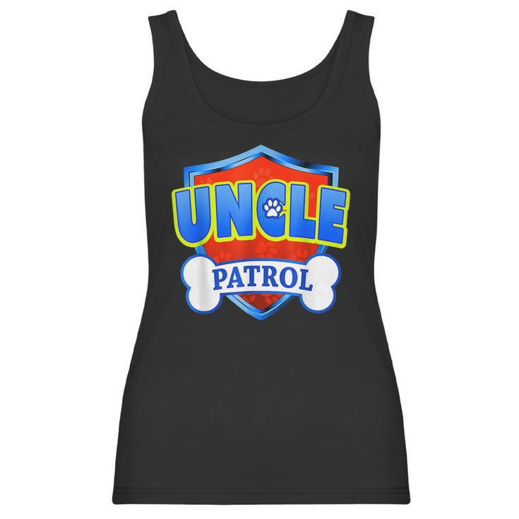 Funny Uncle Patrol - Dog Mom Dad Women Tank Top