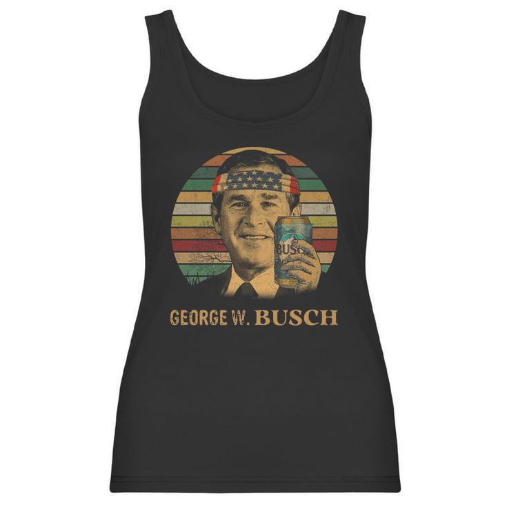 Geogre W Busch Beer Vintage Shirt Women Tank Top