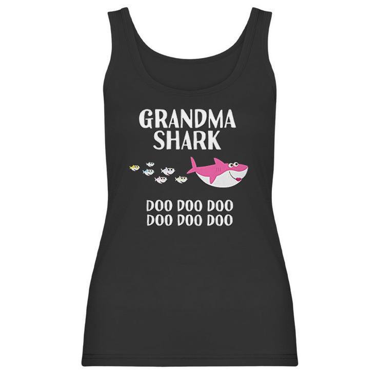 Grandma Shark Doo Doo Grandma Mothers Day Women Tank Top