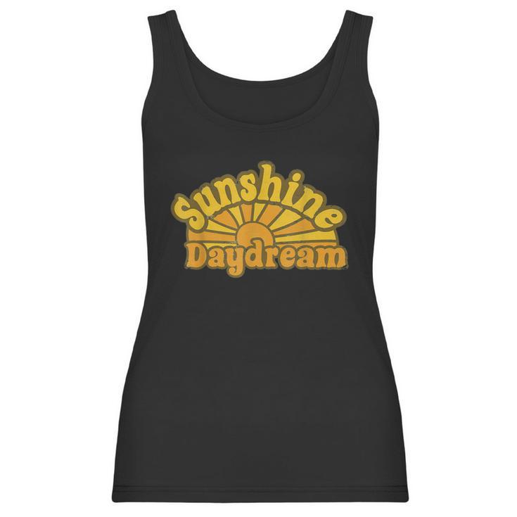 Grateful Sunshine Daydream Sunflower Rock Women Tank Top