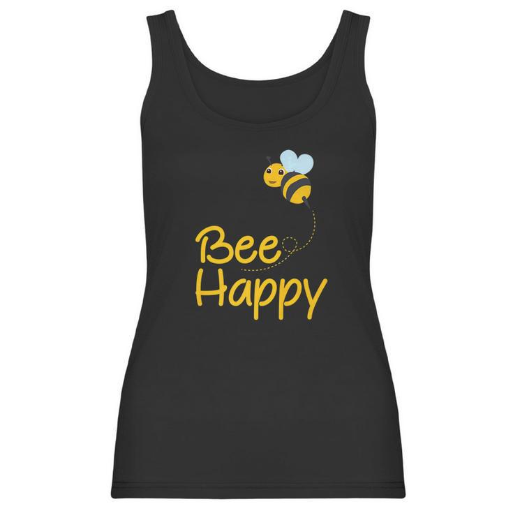 Be Happy  Beekeeper  Honey Pollen Gift Women Tank Top