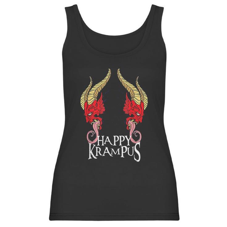 Happy Krampus Christmas Women Tank Top