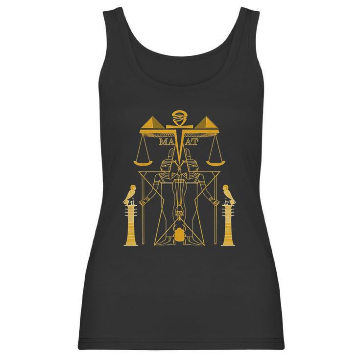 Hip Hop Hipster Egypt Goddess Maat Maat Women Tank Top