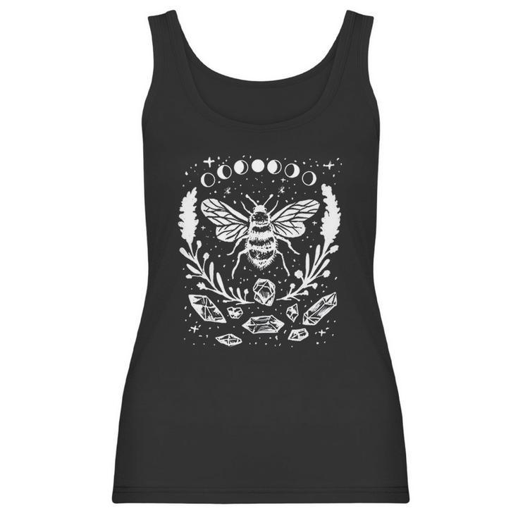 Honey Bee Moon Phases Women Tank Top