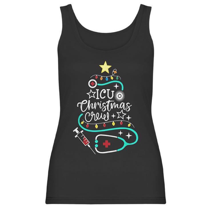 Icu Christmas Crew Intensive Care Women Tank Top