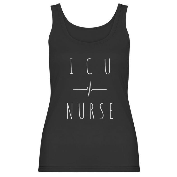 Icu Intensive Care Unit Rn Nurse Nursing Gift Women Tank Top