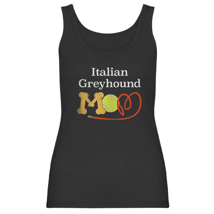 Italian Greyhound Mom Dog Breed Women Tank Top