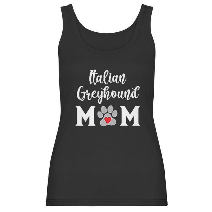 Italian Greyhound Mom Dog Lover Women Tank Top