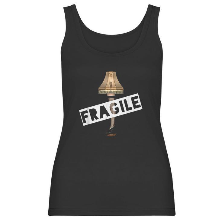 Its A Major Award Funny Christmas Fragile Leg Women Tank Top