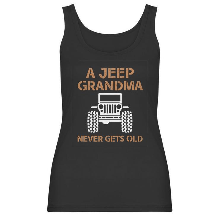 A Jeep Grandma Never Gets Old Women Tank Top