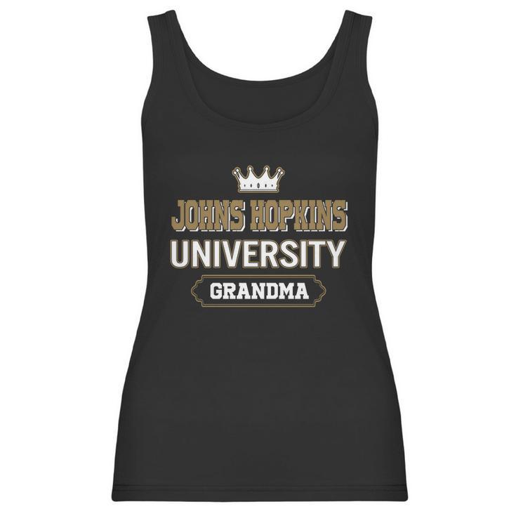 Johns Hopkins University Grandma Great Gift For Grandparents Women Tank Top