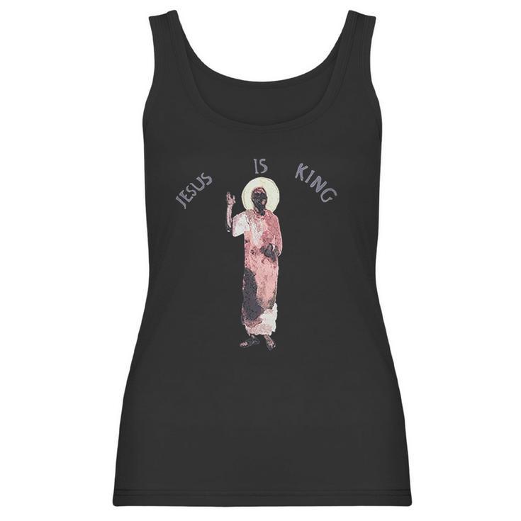 Kanye Jesus Is King Rap Hip Hop Women Tank Top