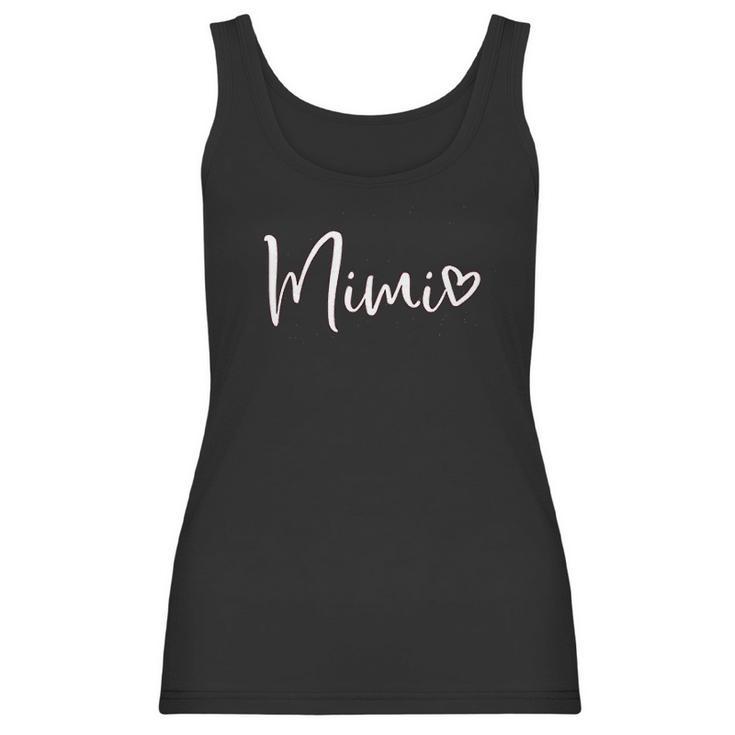 Kiddad Mimi Womens Mimi Heart Graphic  For Grandma Casual Women Tank Top