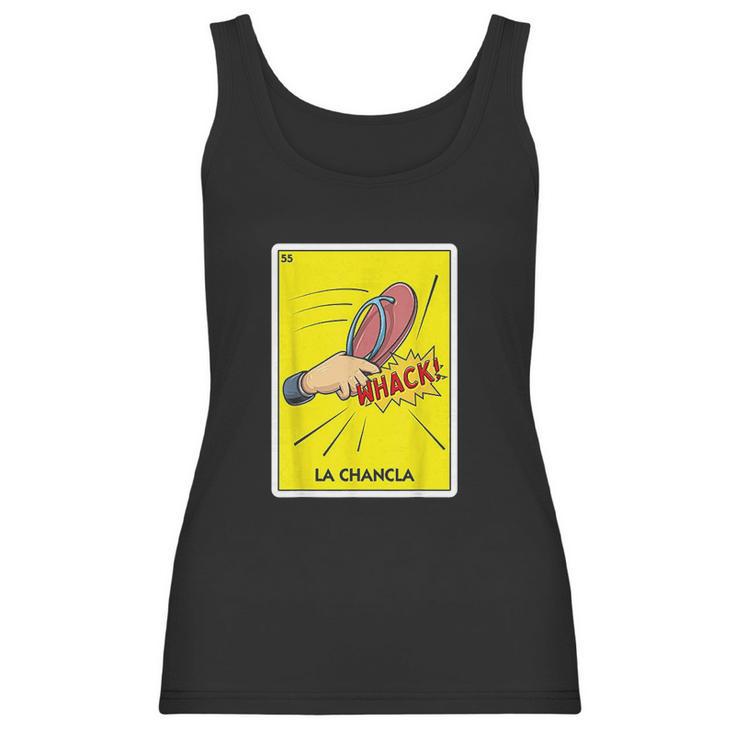 La Chancla Mexico Flip Flop Latino Mom Chancla Survivor Women Tank Top