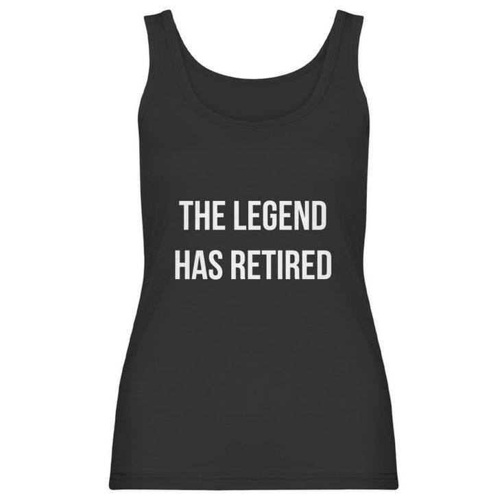 The Legend Has Retired By Mariteas----Zsutitq Women Tank Top