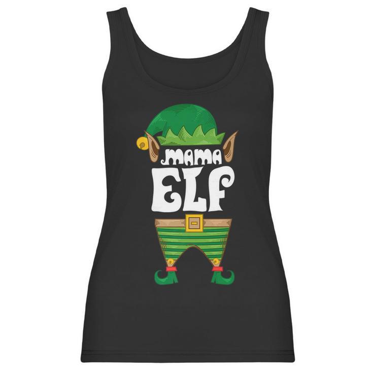 Mama Elf Christmas Mothers Day Goblin Lover Cute Gift Women Tank Top