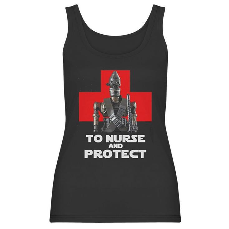 The Mandalorian To Nurse And Protect Women Tank Top