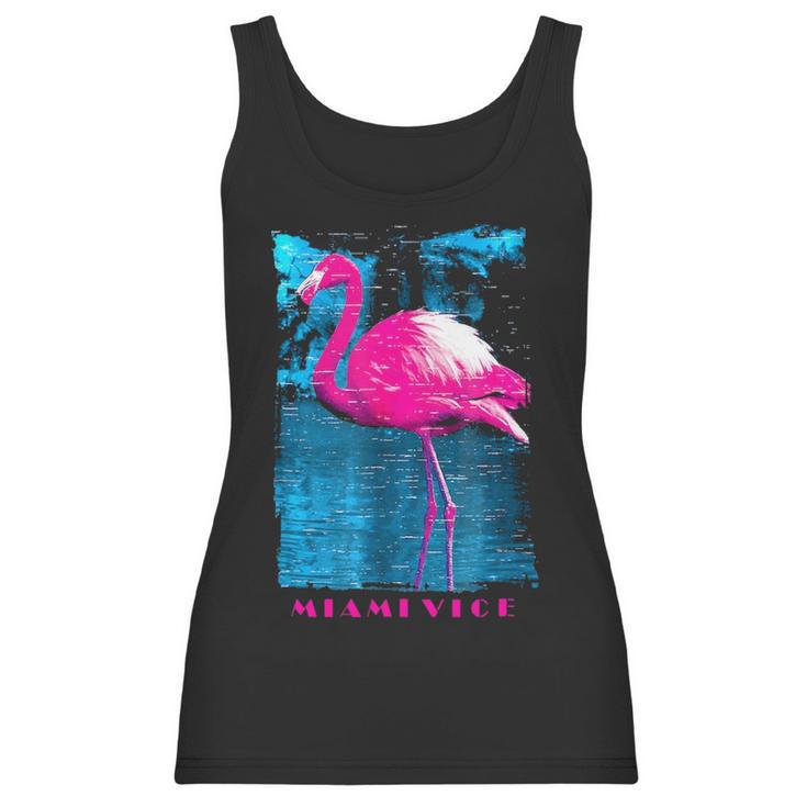 Miami Vice Flamingo Women Tank Top