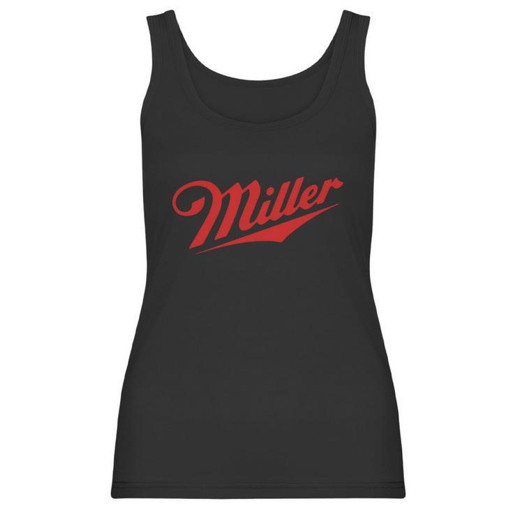 Miller Beer Logo Women Tank Top