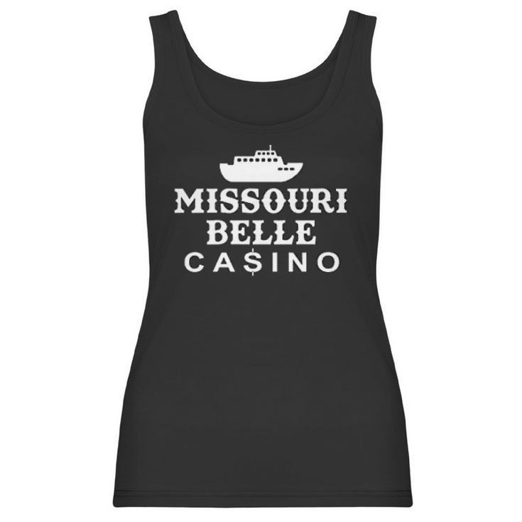 Missouri Belle Casino Funny Design Women Tank Top