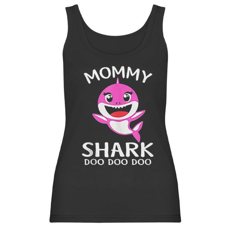 Mommy Shark Funny Mothers Day Gift Women Tank Top