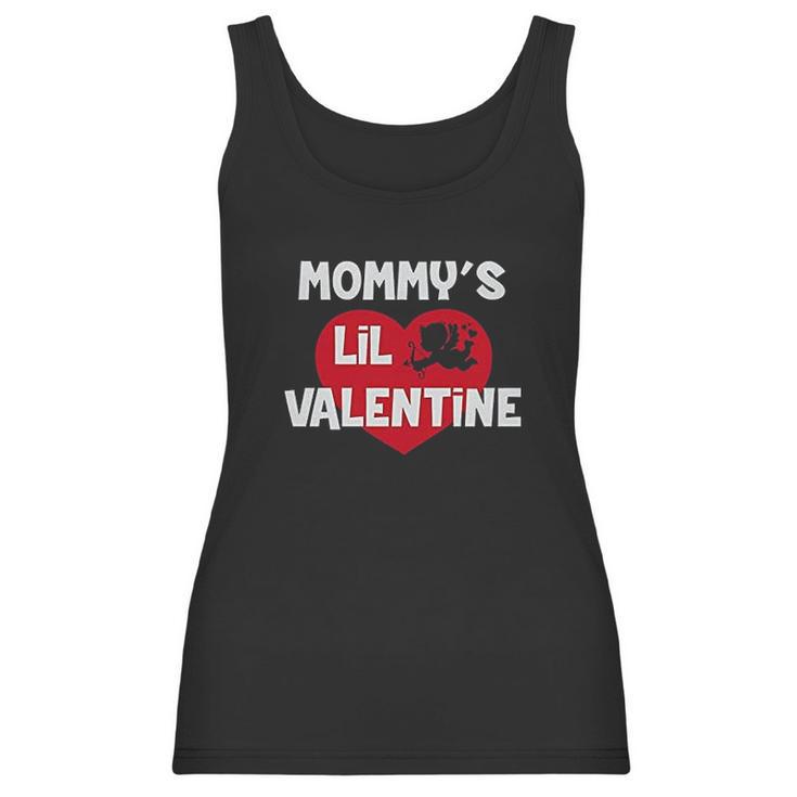 Mommys Lil Valentine Cute Valentines Day Outfit Women Tank Top