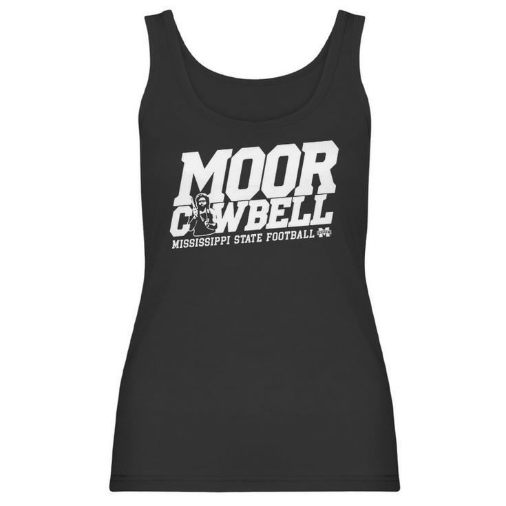 Moor Cowbell Shirt Mississippi State Football Women Tank Top