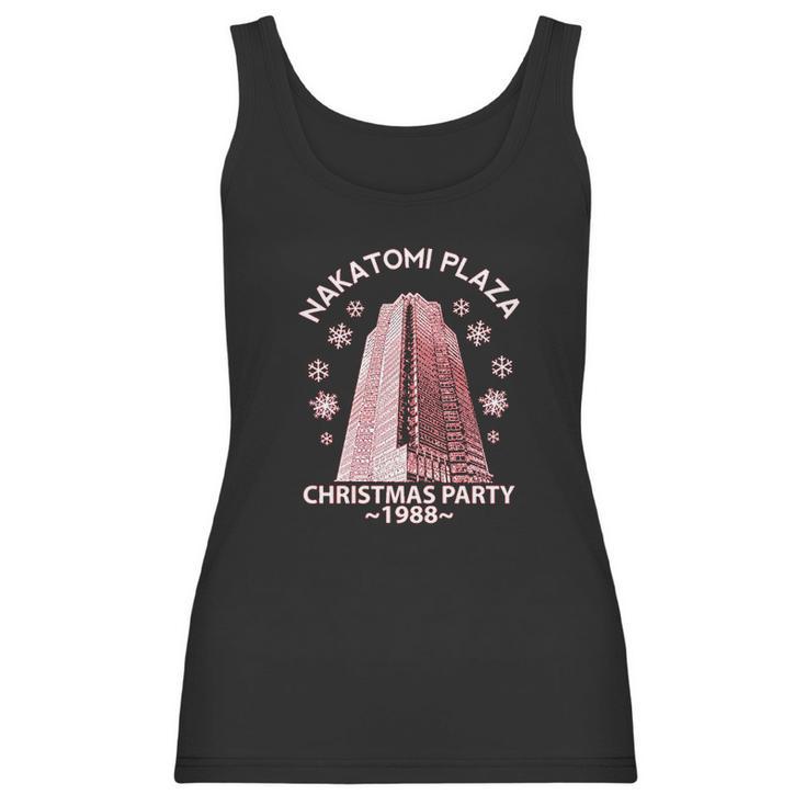 Nakatomi Plaza Christmas Party 1988 Classic Mcclane Die Hard Xmas Women Tank Top