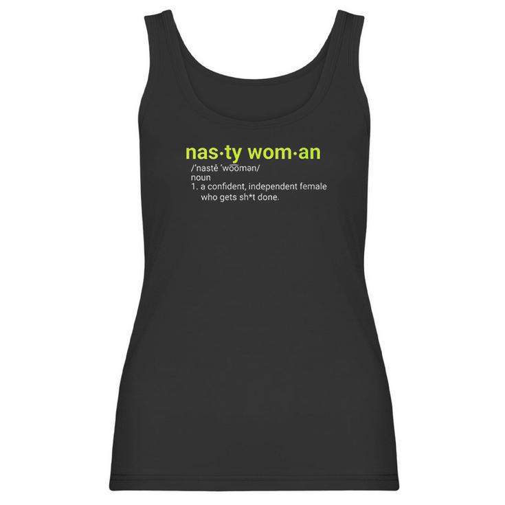 Womens Nasty Woman Dictionary Definition Women Tank Top