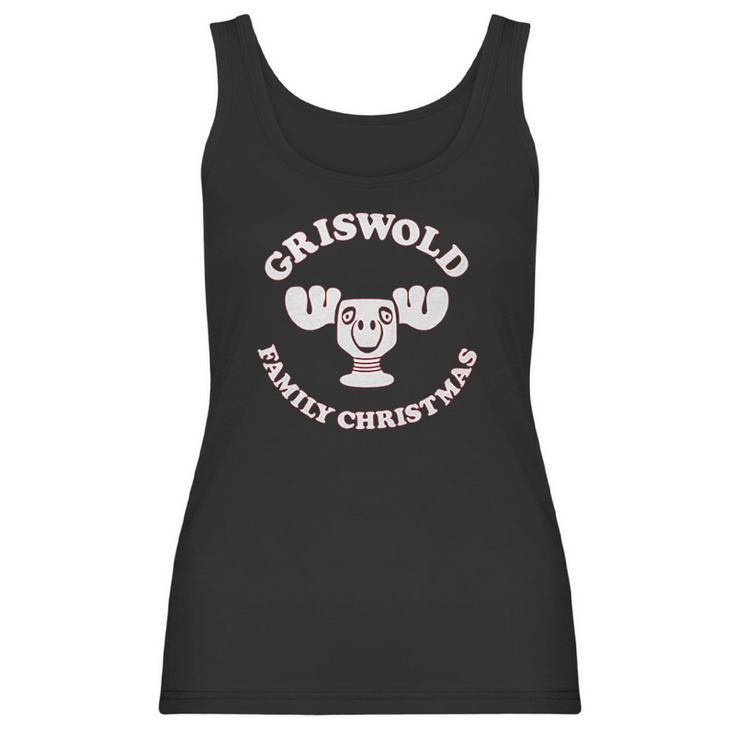 National Lampoons Christmas Vacation Moose Cup Women Tank Top