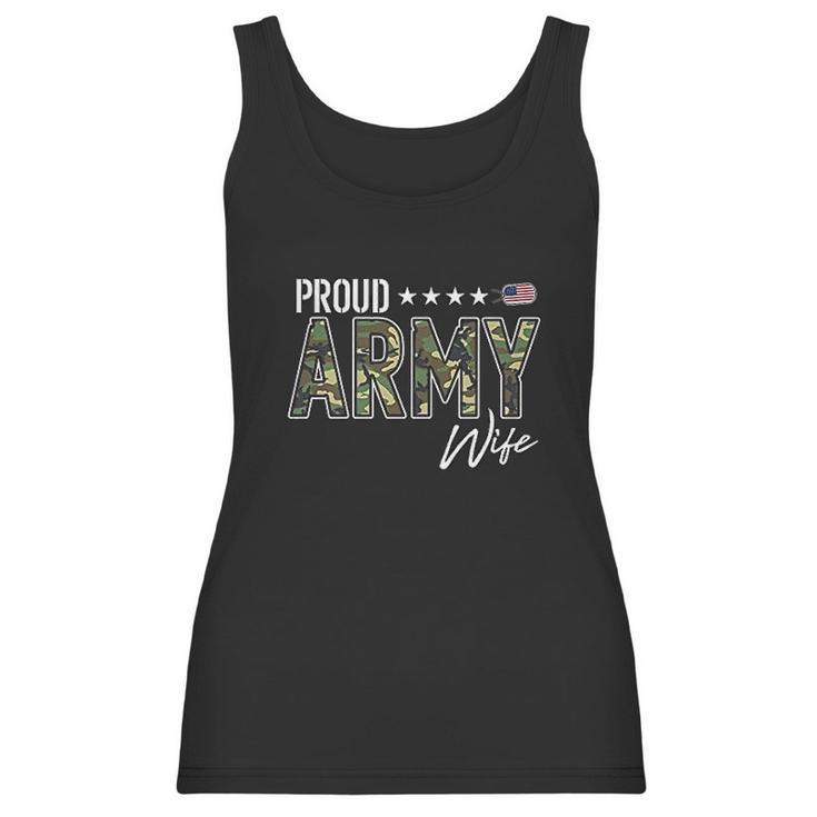 Ocp Proud Army Wife Women Tank Top