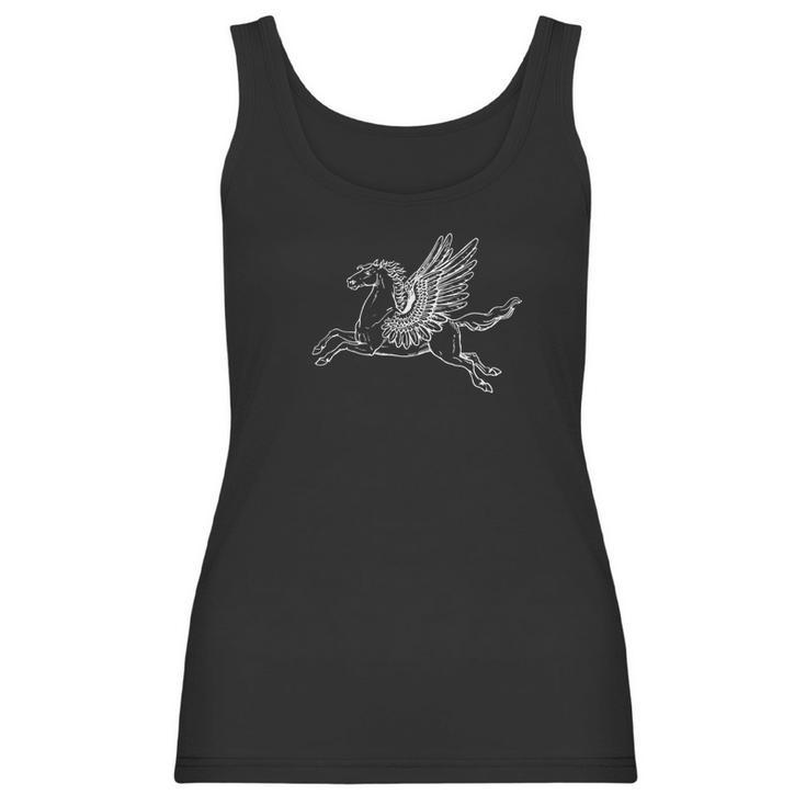 Pegasus Winged Horsegreek Mythical Beast Women Tank Top